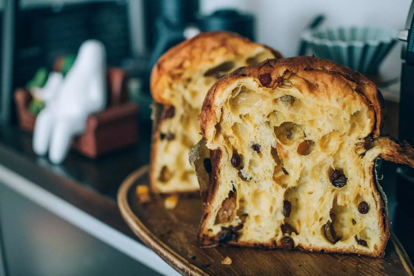 Sourdough Vegan Panettone